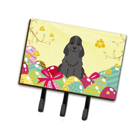 Carolines Treasures Easter Eggs Cocker Spaniel Black Leash or Key Holder BB6092TH68